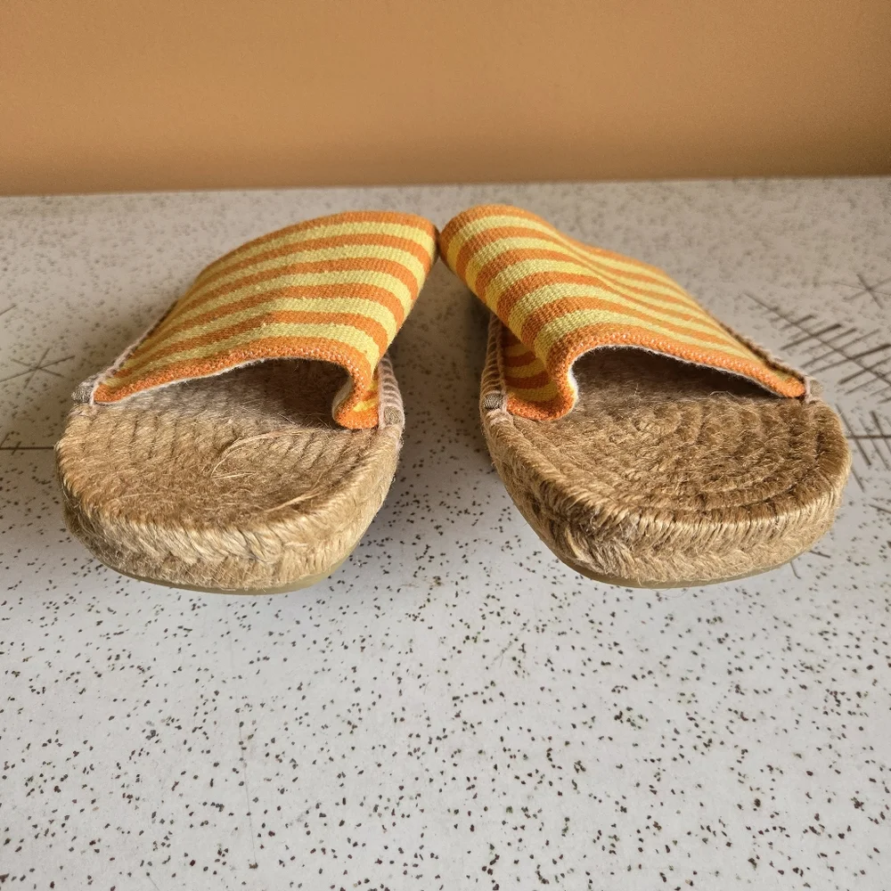 Liz Claiborne Espadrille Striped Slides